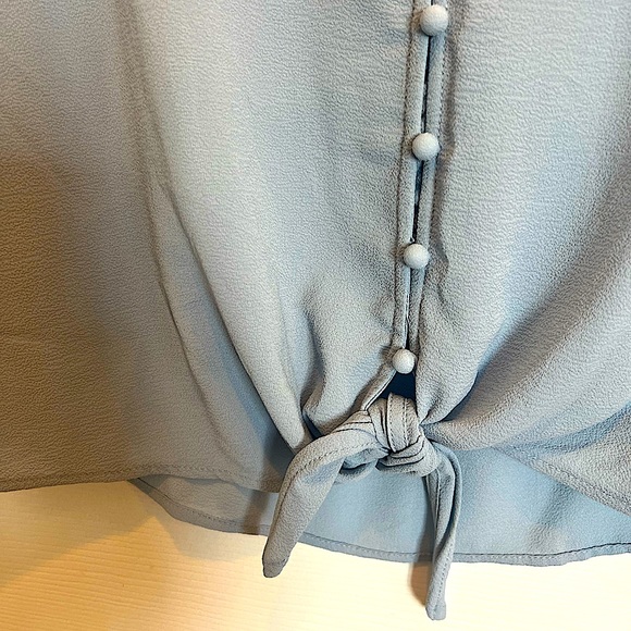 NWT Olive & Oak Chiffon Blouse - Picture 4 of 4